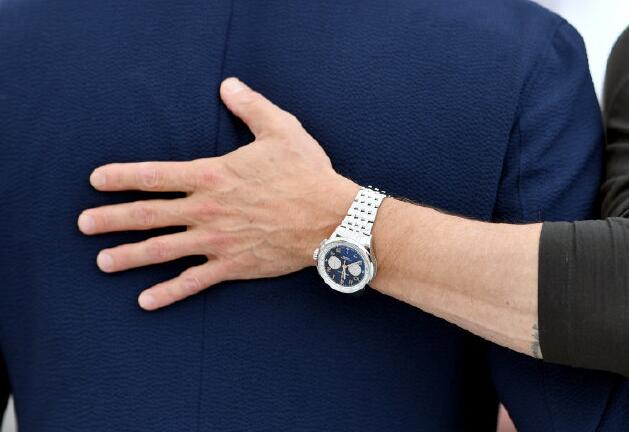Swiss reproduction watch demonstrates clear reading.