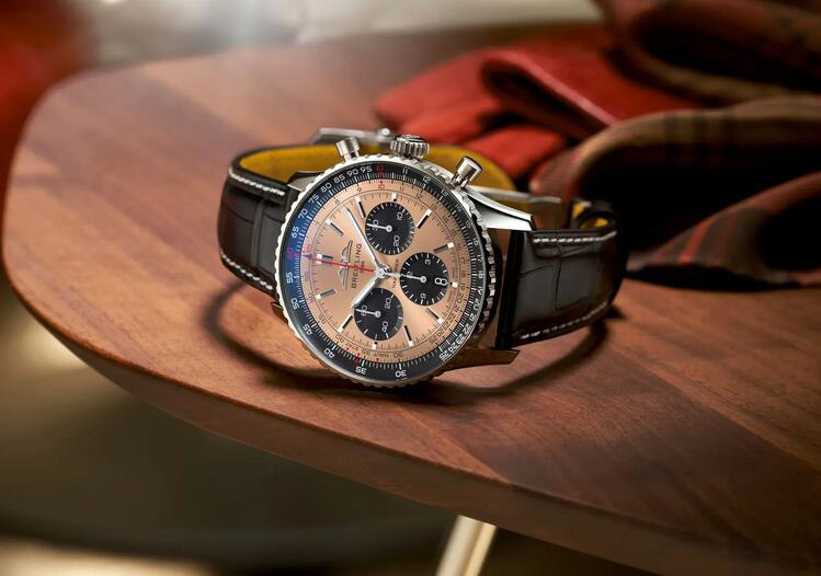 Breitling Navitimer aviation chronograph dial